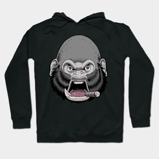 Angry gorilla Hoodie
